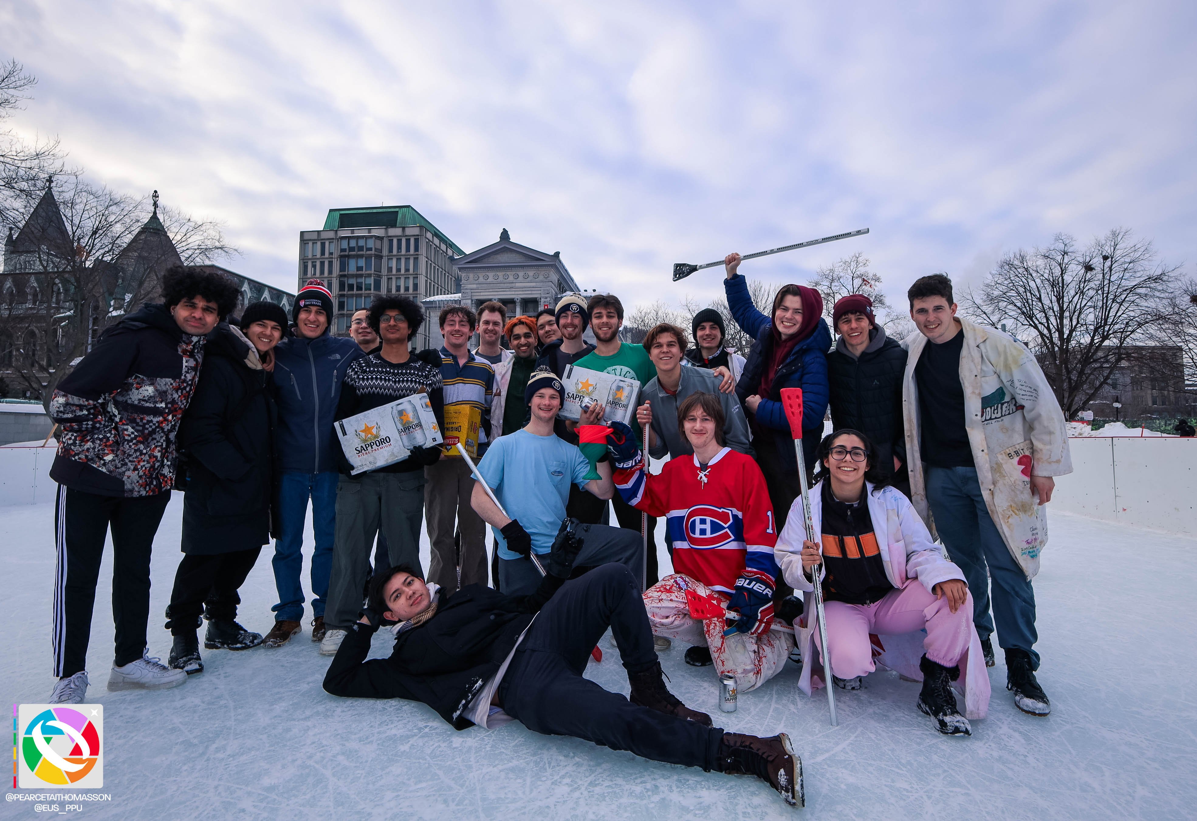 Mech wins broomball in 2025.